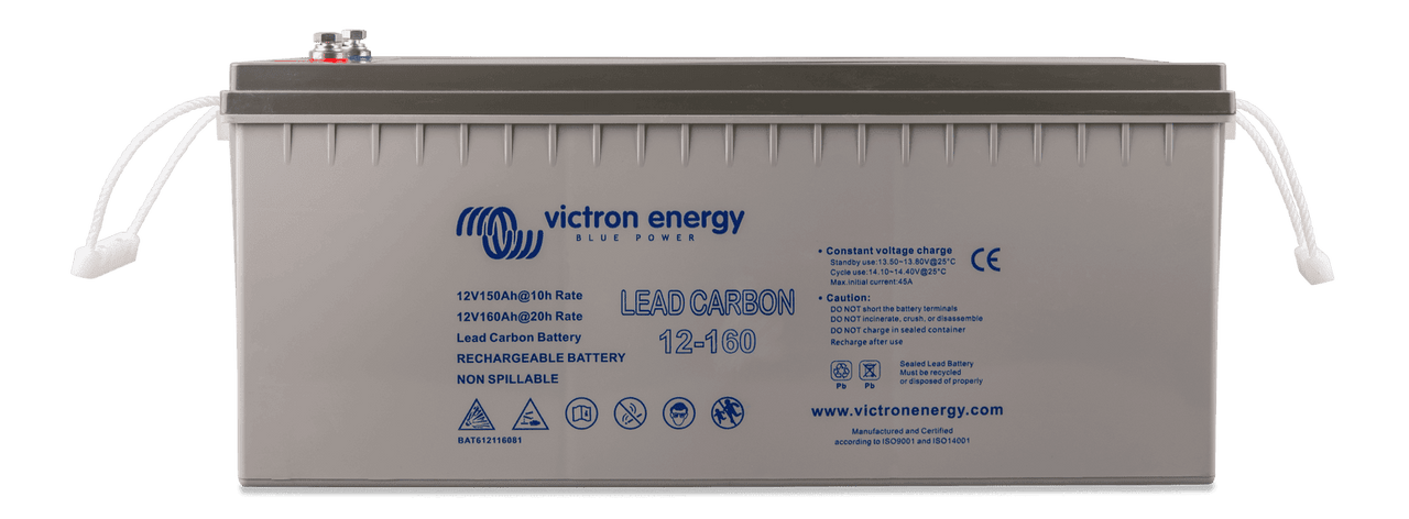 Victron 12V/160Ah Lead Carbon Deep Cycle Battery (M8) Main Image