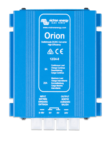 Victron 12V to 24V Orion 12/24-8A Non-Isolated IP20 DC-DC Converter Main Image