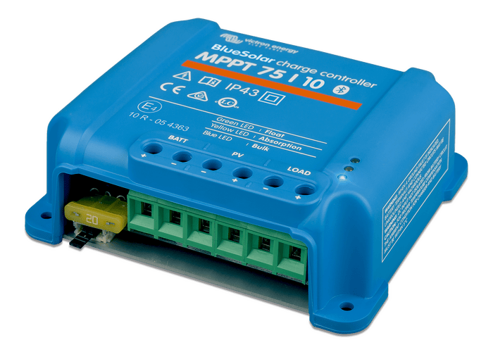 Victron 12/24V 10A SmartSolar MPPT 75/10 Bluetooth Solar Charge Controller 1