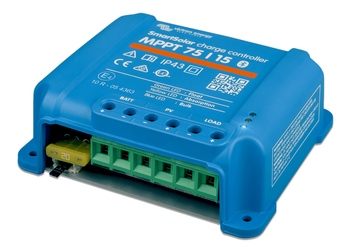 Victron 12/24V 15A SmartSolar MPPT 75/15 Bluetooth Solar Charge Controller 1