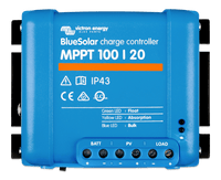 Victron 12/24/48V 20A BlueSolar MPPT 100/20 Non-Bluetooth Solar Charge Controller Main Image