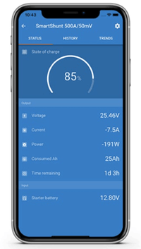 Victron 1000A Smart Shunt (SmartShunt) Bluetooth Battery Monitor 6