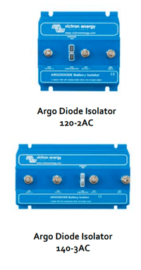 Victron 120A Battery Isolator Argodiode 120-2AC | 2 Batteries4