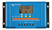 Victron 12/24V 20A BlueSolar PWM-LCD&USB (DUO Dual Battery) Solar Charge Controller Main Image