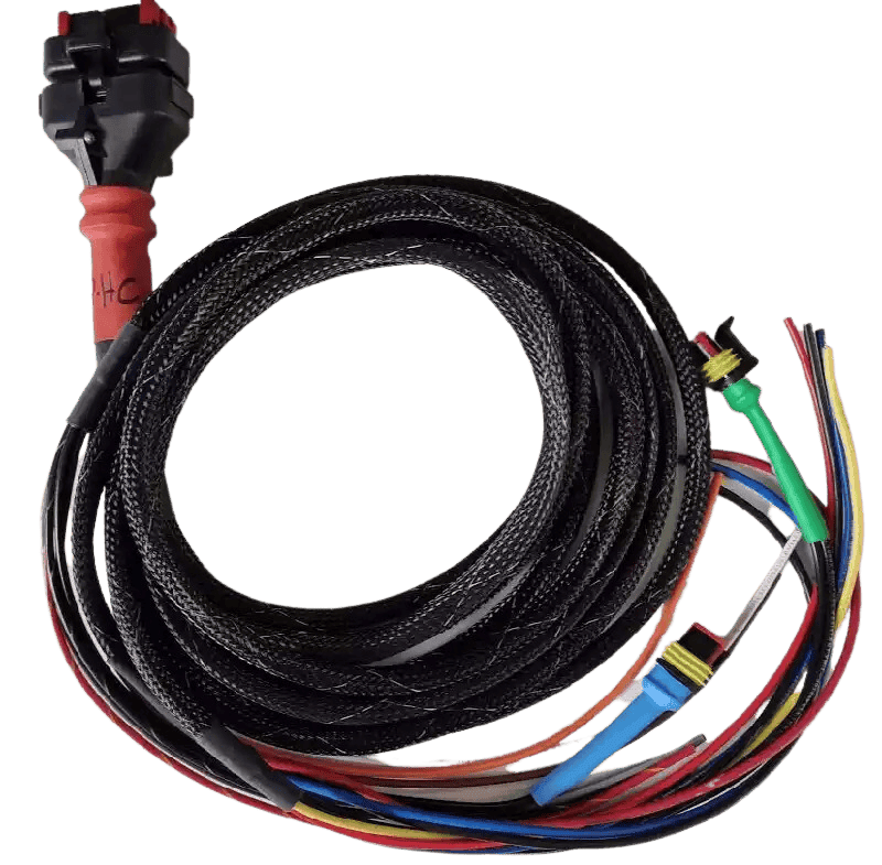 Wakespeed WS500 P-type wiring harness - high current version (25A) Main Image