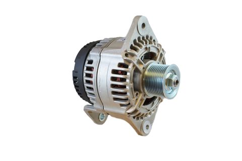 Balmar 96 Series 48V 100A alternator with K8 serpentine pulley and saddle mount housing