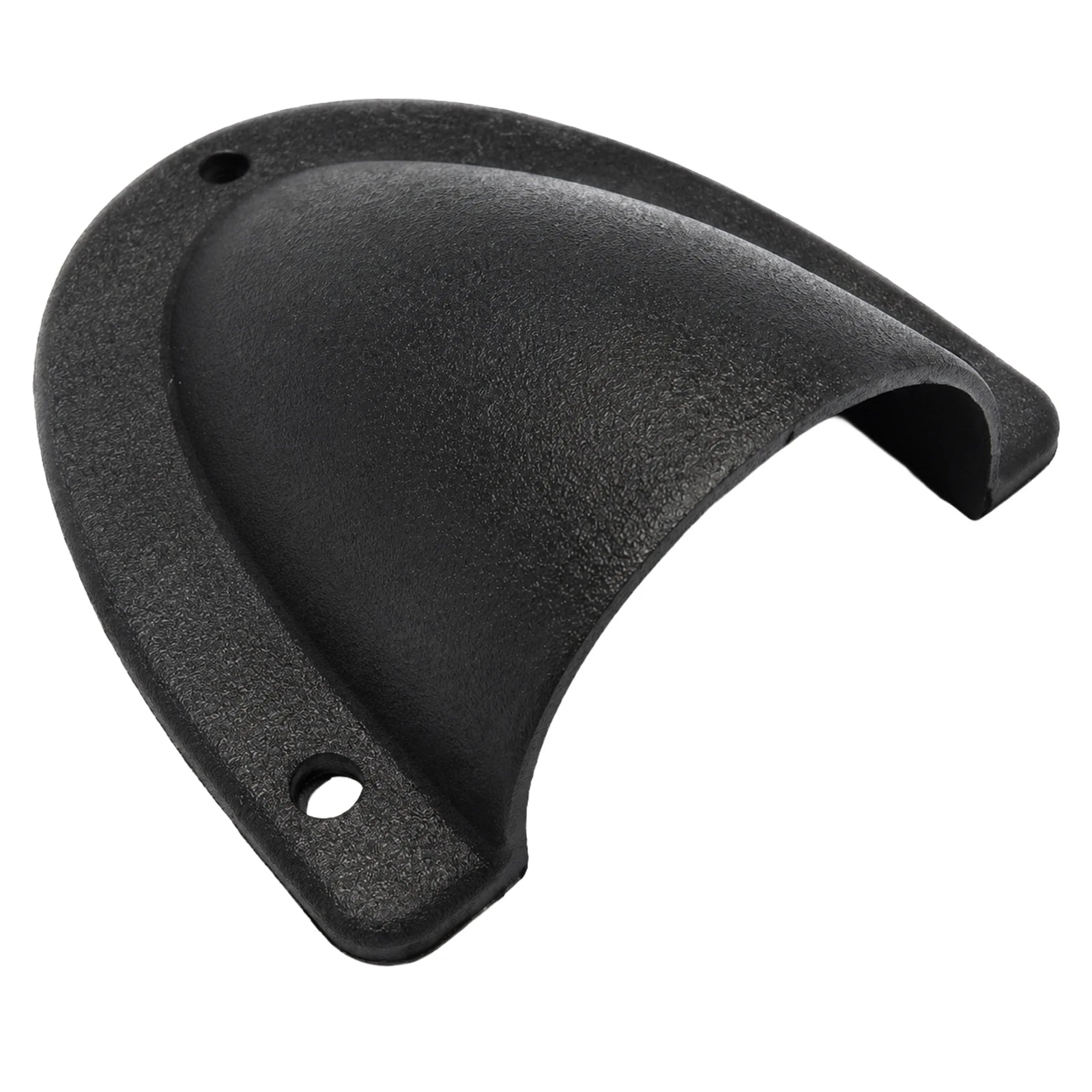 Medium black clamshell cable entry cover made from UV stabilised marine grade nylon