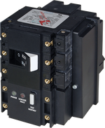 Blue Sea 3-pole 50A 240VAC ELCI shore power protection switch with white toggle and test button
