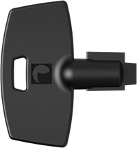 Black replacement key for Blue Sea M-Series marine battery switches