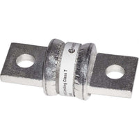 Silver-plated Class T fuse with 300A rating and flat mounting blades