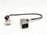 CMS Electracom C3.1 to IEC C20 90 degree inverter output cable 600mm