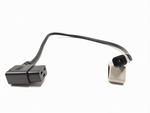 CMS C3.1 to 90 degree IEC C19 inverter input cable with 600mm black lead