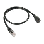 Black 2-metre CZone SCI cable with an RJ45 connector and a specialized push button interface