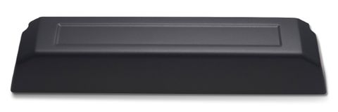 Profile view of the black CZone COI interface cable cover showing its low-profile design