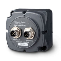 Front view of the CZone NMEA 2000 network bridge interface module