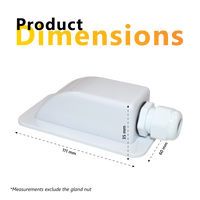 Dimension diagram showing length 111mm width 60mm and height 35mm