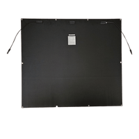 Sunman eArc 200W Black Square Flexible Solar Panel w/ Eyelets - Junction Box Underneath 3