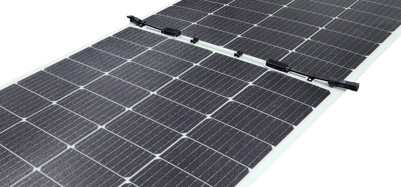 Sunman eArc 215W Flexible Solar Panel - Half Cut Shade Resistant