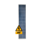 Sunman eArc 9V 85W Flexible Solar Panel - Junction Box Underneath - Free VGK