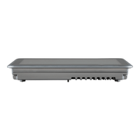 Side profile of Ekrano GX showing the slim depth for flush mounting