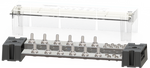 Enerdrive 1000A PowerBar busbar with 12 terminal studs and clear insulating cover