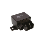 Enerdrive 24V 130A 4-pin normally open relay with high-current threaded studs and mounting tab