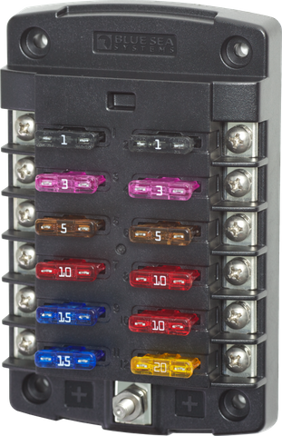 ST Blade Fuse Block - 12 Circuits (BS-5034B) — image 2