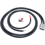 Enerdrive 70mm2 battery cable kit featuring AP175 connector, 8mm lugs and MIDI fuse holder