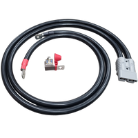 Enerdrive 70mm2 battery cable kit with AP175 connector, 8mm lugs and fuse holder