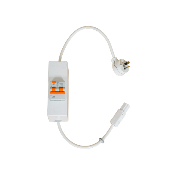 "C" Style to 3 PIN RCD (10A/10mA) (CMS-RCD-3PIN/10MA) — image 1
