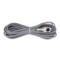 Coiled 7.5m grey temperature sensor cable with ring terminal for Enerdrive battery chargers