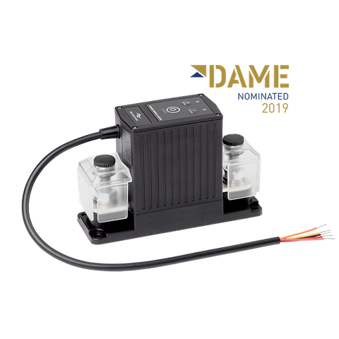 Enerdrive 24V 500A ePRO remote battery switch with clear terminal covers and wiring loom