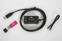 Enerdrive ePRO RJ12 to USB communications kit including interface box, connection cables and software USB drive