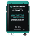Front view of Enerdrive 2000W 12V inverter charger showing branding and power ratings