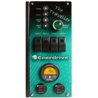 Front control panel with integrated ePRO+ battery monitor, USB ports, and rocker switches