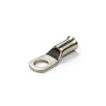 Tin-plated 50mm² copper lug with M12 hole and flared bellmouth entry