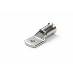 Tin-plated 95mm² copper lug with M6 hole and flared bellmouth entry