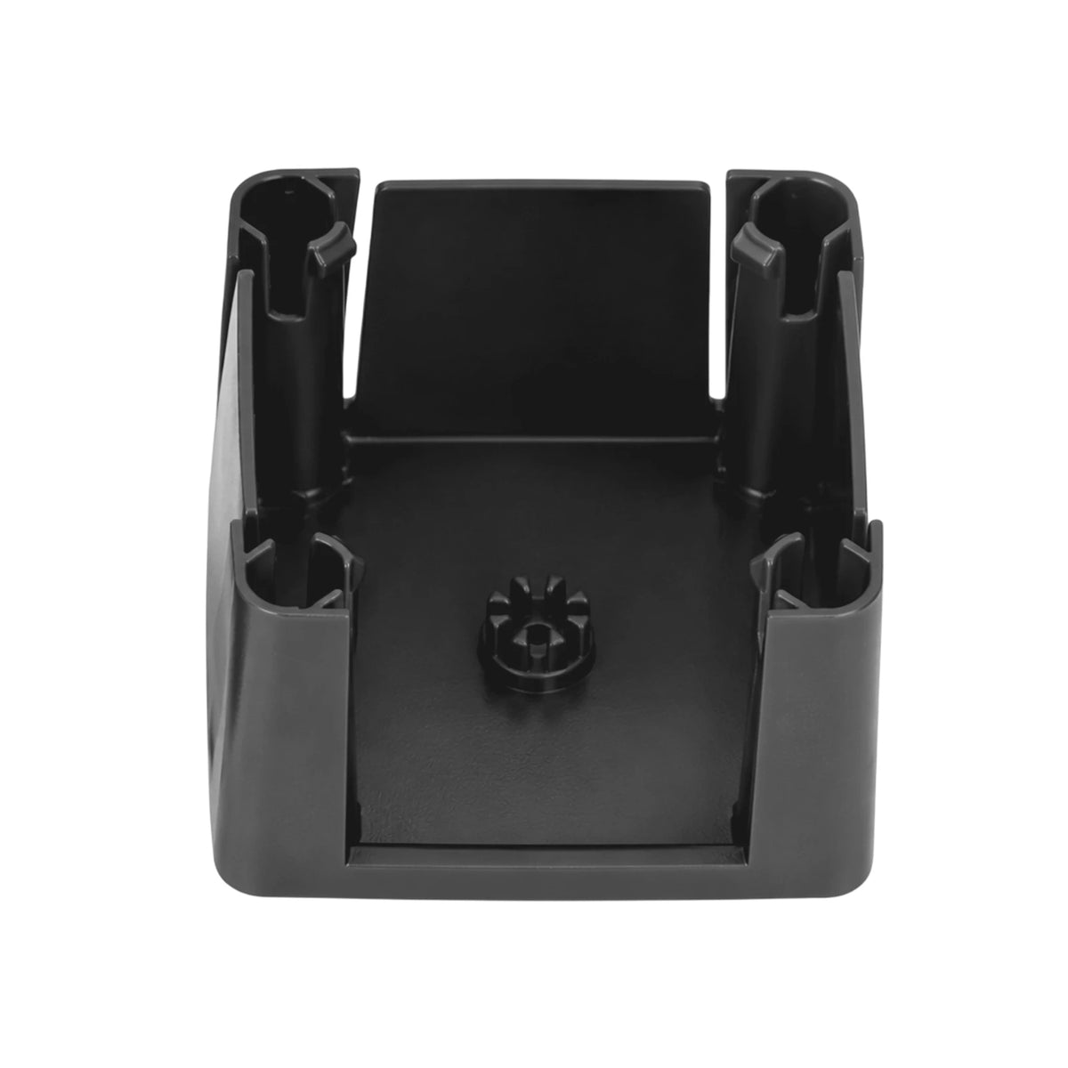 Internal view of the black surface mount housing for the 300A battery switch