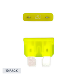 Exotronic 20A ATO/ATC Standard Automotive Blade Fuse - 10 pack