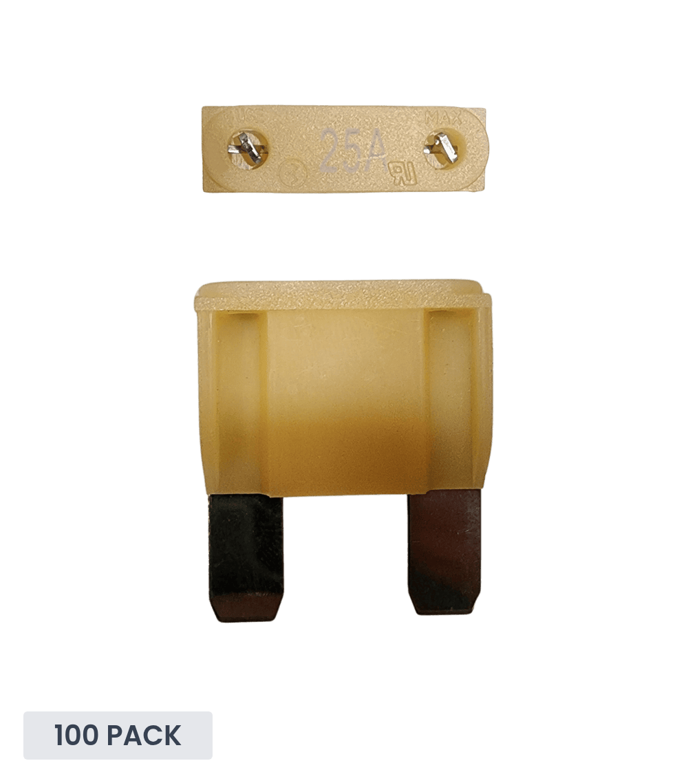 Exotronic 25A Maxi Blade Fuse - 100 pack