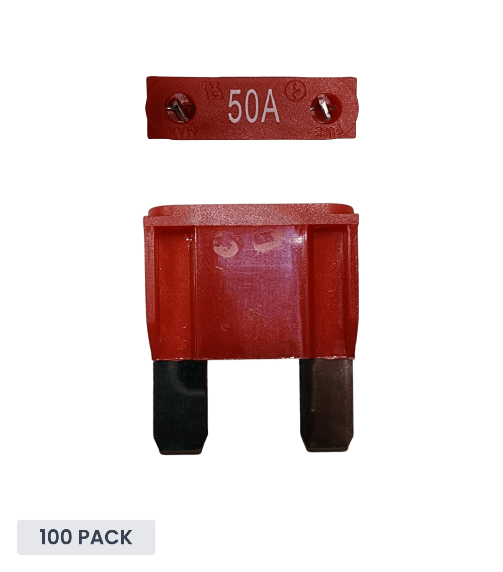 Exotronic 50A Maxi Blade Fuse - 100 pack