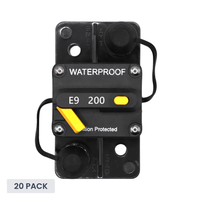 Exotronic 200A Large Surface Mount Waterproof DC Circuit Breaker - 20 Pack