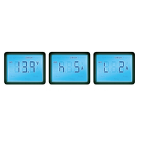 Additional LCD screen examples showing charging metrics