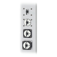 Four different mounting configurations for the m-Series battery switch