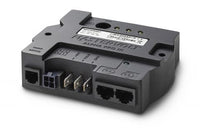 Mastervolt Alpha Pro III alternator charge regulator showing connection ports and status LEDs