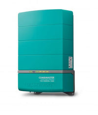 Mastervolt CombiMaster 12/3000-100 inverter charger unit with LED indicators and teal finish
