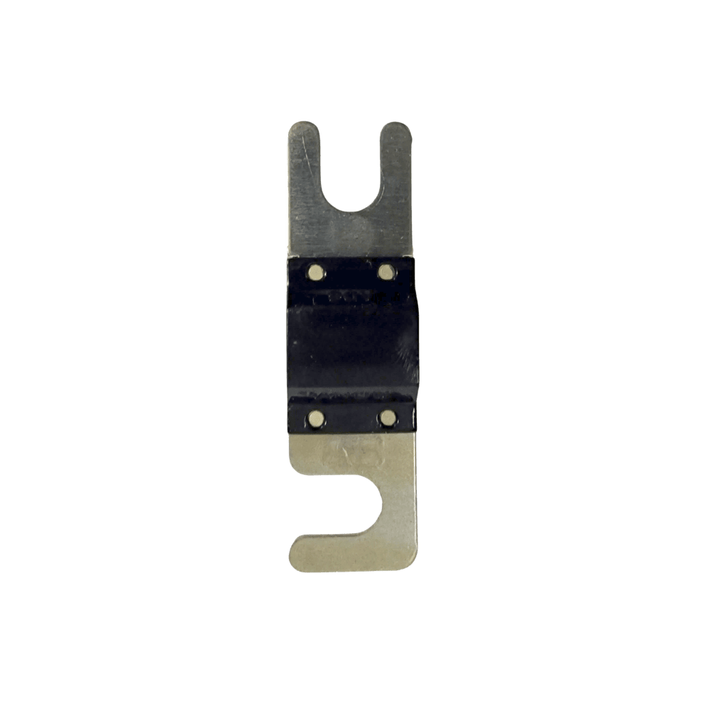 Rear view of Midi fuse showing durable black nylon housing backing