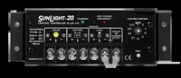 Morningstar SunLight 20A 12V solar lighting controller with terminal block and rotary control dial