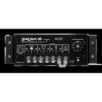 Morningstar SunLight 20A 12V solar lighting controller with terminal block and rotary control dial