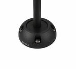 Black vertical cable seal with 9-14mm cable entry and stainless screws